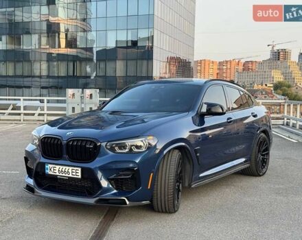 БМВ X4 M 2020 в Днепре (Днепропетровске) на Automoto.ua Синий БМВ X4 M, объемом двигателя 2.99 л и пробегом 18 тыс. км за 73000 $, фото 4 на Automoto.ua