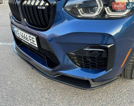 БМВ X4 M 2020 в Днепре (Днепропетровске) на Automoto.ua Синий БМВ X4 M, объемом двигателя 2.99 л и пробегом 18 тыс. км за 73000 $, фото 14 на Automoto.ua
