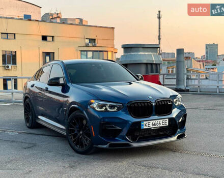 БМВ X4 M 2020 в Днепре (Днепропетровске) на Automoto.ua Синий БМВ X4 M, объемом двигателя 2.99 л и пробегом 18 тыс. км за 73000 $, фото 3 на Automoto.ua