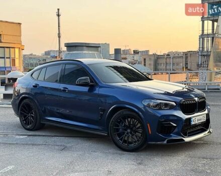 БМВ X4 M 2020 в Днепре (Днепропетровске) на Automoto.ua Синий БМВ X4 M, объемом двигателя 2.99 л и пробегом 18 тыс. км за 73000 $, фото 2 на Automoto.ua