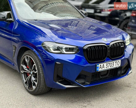 Синій БМВ X4 M, об'ємом двигуна 3 л та пробігом 27 тис. км за 76000 $, фото 4 на Automoto.ua