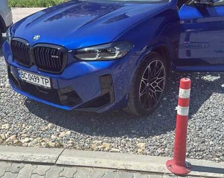 Синий БМВ X4 M, объемом двигателя 2.99 л и пробегом 12 тыс. км за 83000 $, фото 1 на Automoto.ua