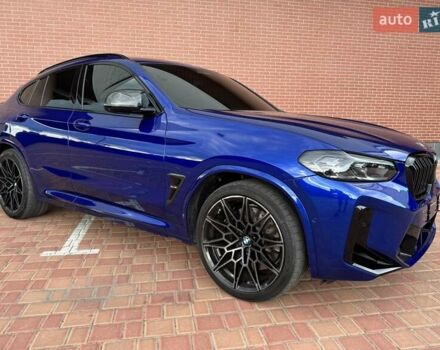 Синий БМВ X4 M, объемом двигателя 2.99 л и пробегом 20 тыс. км за 79000 $, фото 1 на Automoto.ua