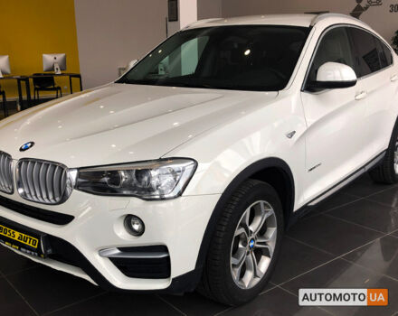 Белый БМВ Х4, объемом двигателя 2 л и пробегом 121 тыс. км за 28700 $, фото 6 на Automoto.ua