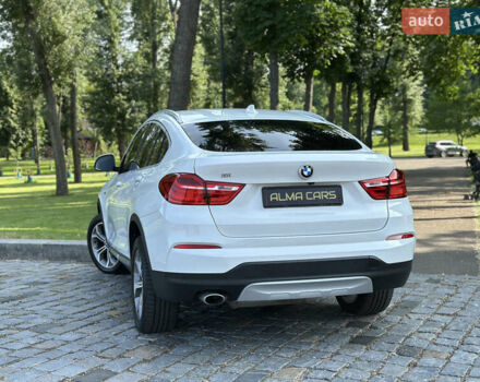 Белый БМВ Х4, объемом двигателя 2 л и пробегом 63 тыс. км за 27700 $, фото 14 на Automoto.ua