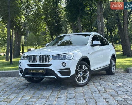 Белый БМВ Х4, объемом двигателя 2 л и пробегом 63 тыс. км за 27700 $, фото 2 на Automoto.ua