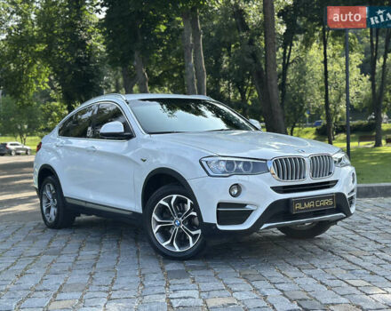 Белый БМВ Х4, объемом двигателя 2 л и пробегом 63 тыс. км за 27700 $, фото 6 на Automoto.ua