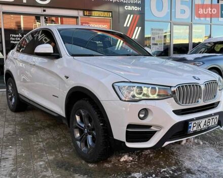 Белый БМВ Х4, объемом двигателя 2 л и пробегом 91 тыс. км за 27900 $, фото 3 на Automoto.ua