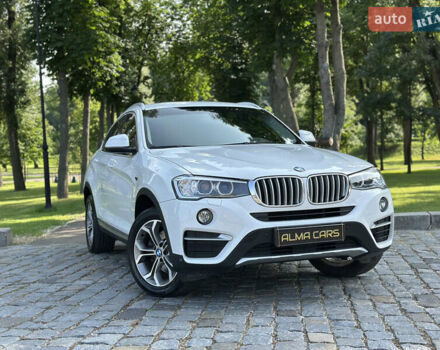 Белый БМВ Х4, объемом двигателя 2 л и пробегом 63 тыс. км за 27700 $, фото 4 на Automoto.ua