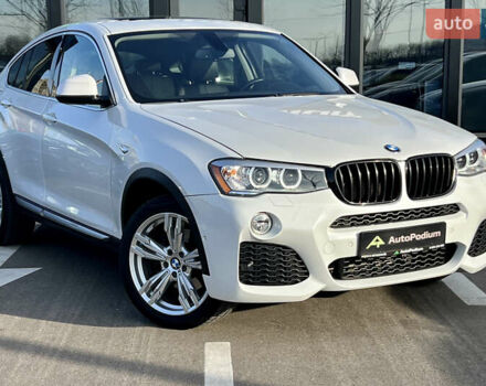 БМВ Х4 2016 у Києві на Automoto.ua Білий БМВ Х4, об'ємом двигуна 2 л та пробігом 106 тис. км за 21900 $, фото 2 на Automoto.ua