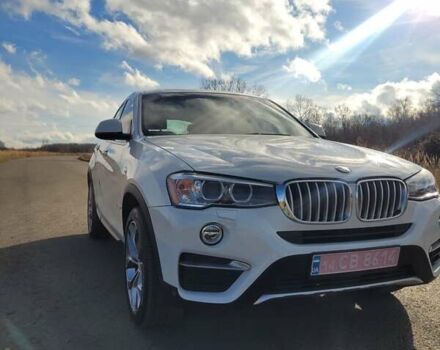 Белый БМВ Х4, объемом двигателя 2 л и пробегом 95 тыс. км за 20900 $, фото 1 на Automoto.ua