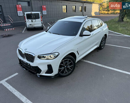 БМВ Х4 2022 у Києві на Automoto.ua Білий БМВ Х4, об'ємом двигуна 2 л та пробігом 13 тис. км за 54500 $, фото 3 на Automoto.ua