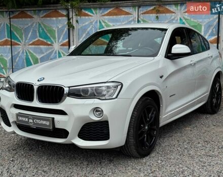 Белый БМВ Х4, объемом двигателя 2 л и пробегом 129 тыс. км за 24500 $, фото 1 на Automoto.ua