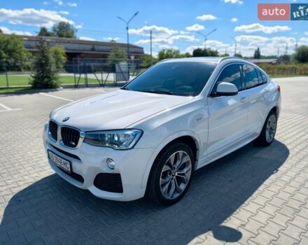 Белый БМВ Х4, объемом двигателя 2 л и пробегом 105 тыс. км за 25500 $, фото 1 на Automoto.ua