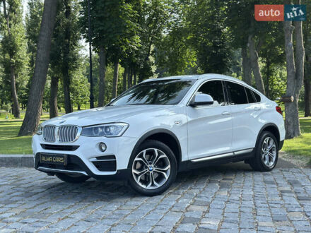 БМВ Х4 2016 в Киеве на Automoto.ua Белый БМВ Х4, объемом двигателя 2 л и пробегом 63 тыс. км за 31700 $, фото 1 на Automoto.ua