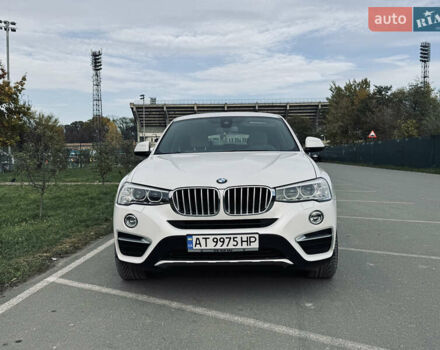 Белый БМВ Х4, объемом двигателя 2 л и пробегом 116 тыс. км за 19900 $, фото 1 на Automoto.ua