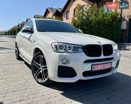 Білий БМВ Х4, об'ємом двигуна 2 л та пробігом 119 тис. км за 27500 $, фото 1 на Automoto.ua