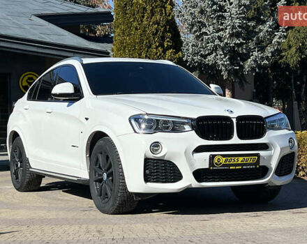 Белый БМВ Х4, объемом двигателя 2 л и пробегом 125 тыс. км за 30650 $, фото 1 на Automoto.ua