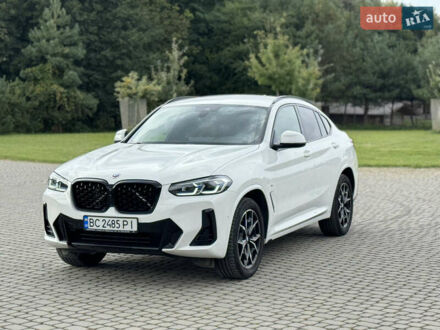 БМВ Х4 2022 в Львове на Automoto.ua Белый БМВ Х4, объемом двигателя 2 л и пробегом 50 тыс. км за 60000 $, фото 1 на Automoto.ua