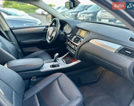 Черный БМВ Х4, объемом двигателя 2 л и пробегом 97 тыс. км за 19500 $, фото 16 на Automoto.ua