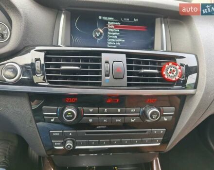 Чорний БМВ Х4, об'ємом двигуна 2 л та пробігом 102 тис. км за 23800 $, фото 13 на Automoto.ua