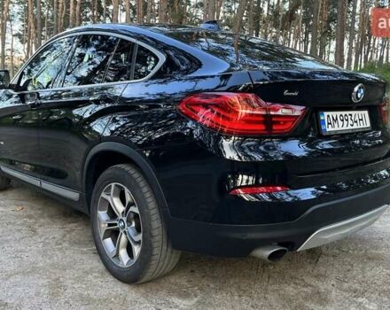 Черный БМВ Х4, объемом двигателя 2 л и пробегом 95 тыс. км за 26500 $, фото 10 на Automoto.ua