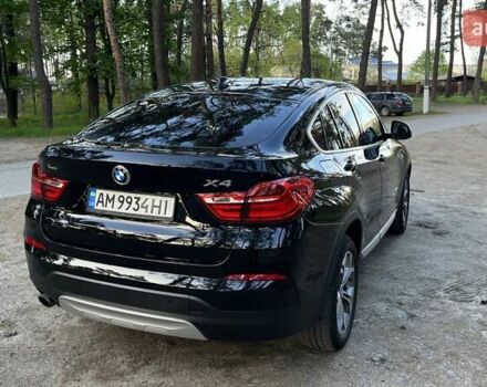 Черный БМВ Х4, объемом двигателя 2 л и пробегом 95 тыс. км за 26500 $, фото 13 на Automoto.ua
