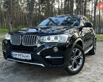 Черный БМВ Х4, объемом двигателя 2 л и пробегом 95 тыс. км за 26500 $, фото 5 на Automoto.ua