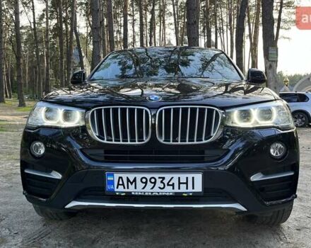 Черный БМВ Х4, объемом двигателя 2 л и пробегом 95 тыс. км за 26500 $, фото 3 на Automoto.ua