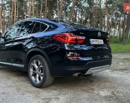 Черный БМВ Х4, объемом двигателя 2 л и пробегом 95 тыс. км за 26500 $, фото 8 на Automoto.ua