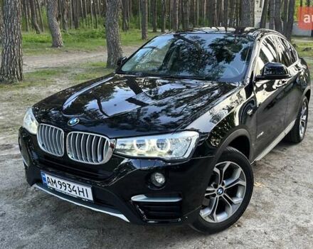 Черный БМВ Х4, объемом двигателя 2 л и пробегом 95 тыс. км за 26500 $, фото 6 на Automoto.ua