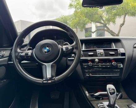 Черный БМВ Х4, объемом двигателя 3 л и пробегом 48 тыс. км за 16700 $, фото 9 на Automoto.ua