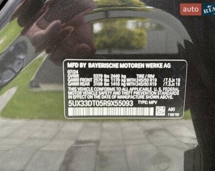 Чорний БМВ Х4, об'ємом двигуна 2 л та пробігом 19 тис. км за 50650 $, фото 17 на Automoto.ua