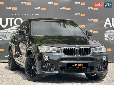Чорний БМВ Х4, об'ємом двигуна 2 л та пробігом 106 тис. км за 26500 $, фото 1 на Automoto.ua
