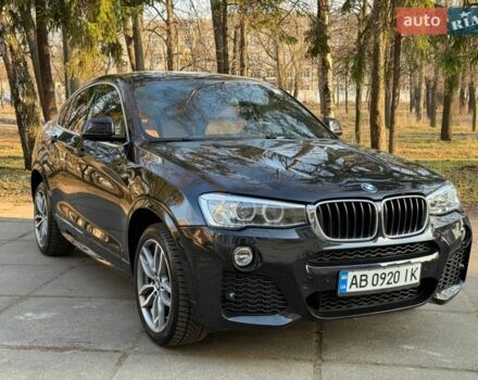 Черный БМВ Х4, объемом двигателя 2 л и пробегом 145 тыс. км за 40000 $, фото 1 на Automoto.ua