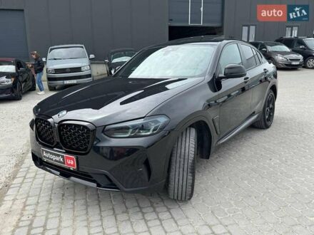 Черный БМВ Х4, объемом двигателя 2 л и пробегом 54 тыс. км за 45990 $, фото 1 на Automoto.ua