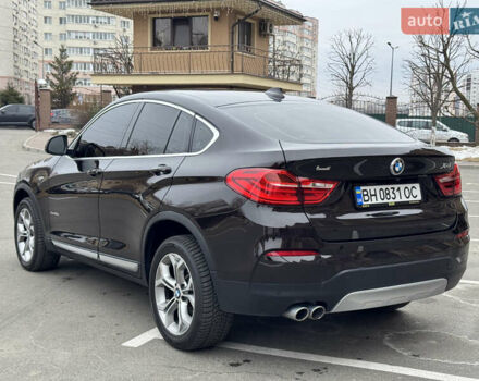 Коричневый БМВ Х4, объемом двигателя 2.99 л и пробегом 122 тыс. км за 24500 $, фото 3 на Automoto.ua