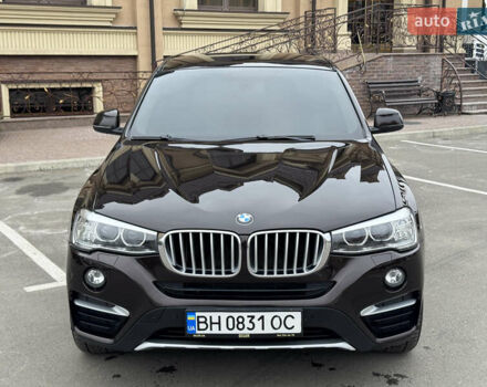 Коричневый БМВ Х4, объемом двигателя 2.99 л и пробегом 122 тыс. км за 24500 $, фото 1 на Automoto.ua