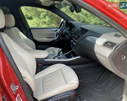 Красный БМВ Х4, объемом двигателя 2.98 л и пробегом 92 тыс. км за 21250 $, фото 20 на Automoto.ua