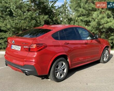 Красный БМВ Х4, объемом двигателя 2.98 л и пробегом 92 тыс. км за 21250 $, фото 6 на Automoto.ua