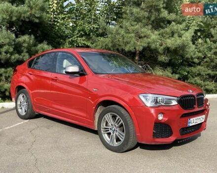 Красный БМВ Х4, объемом двигателя 2.98 л и пробегом 92 тыс. км за 21250 $, фото 1 на Automoto.ua