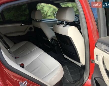 Красный БМВ Х4, объемом двигателя 2.98 л и пробегом 92 тыс. км за 21250 $, фото 15 на Automoto.ua