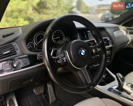 Красный БМВ Х4, объемом двигателя 2.98 л и пробегом 92 тыс. км за 21250 $, фото 12 на Automoto.ua