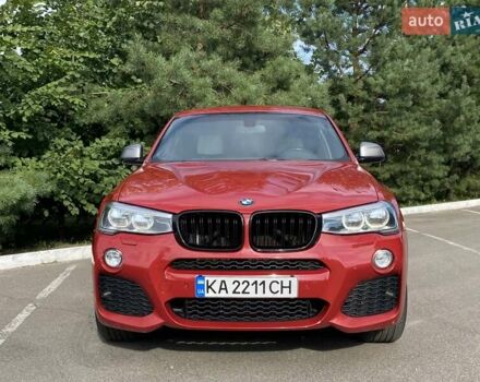 Красный БМВ Х4, объемом двигателя 2.98 л и пробегом 92 тыс. км за 21250 $, фото 2 на Automoto.ua