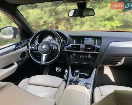 Красный БМВ Х4, объемом двигателя 2.98 л и пробегом 92 тыс. км за 21250 $, фото 18 на Automoto.ua