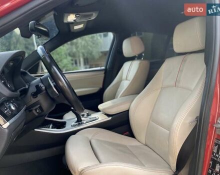 Красный БМВ Х4, объемом двигателя 2.98 л и пробегом 92 тыс. км за 21250 $, фото 10 на Automoto.ua