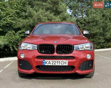Красный БМВ Х4, объемом двигателя 2.98 л и пробегом 92 тыс. км за 21250 $, фото 3 на Automoto.ua