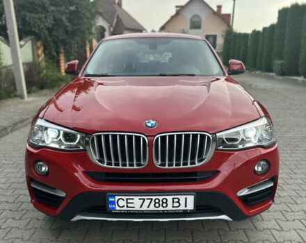 Красный БМВ Х4, объемом двигателя 2 л и пробегом 111 тыс. км за 29000 $, фото 6 на Automoto.ua