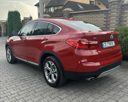 Красный БМВ Х4, объемом двигателя 2 л и пробегом 111 тыс. км за 29000 $, фото 3 на Automoto.ua