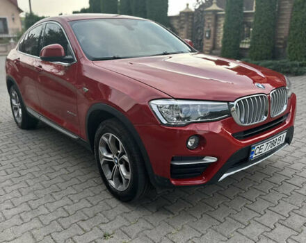 Красный БМВ Х4, объемом двигателя 2 л и пробегом 111 тыс. км за 29000 $, фото 1 на Automoto.ua